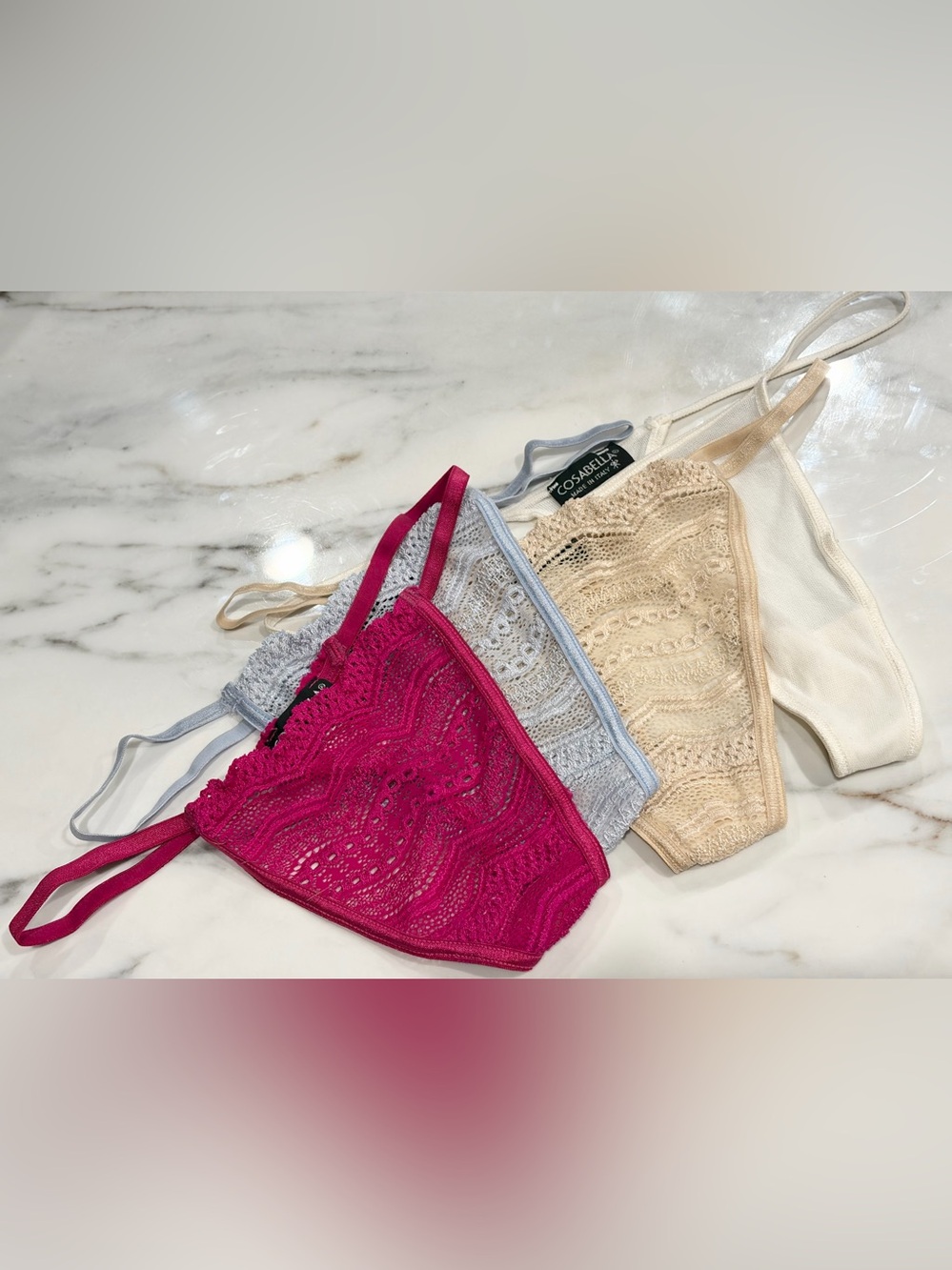 4 Cosabella G String Thong Panties S